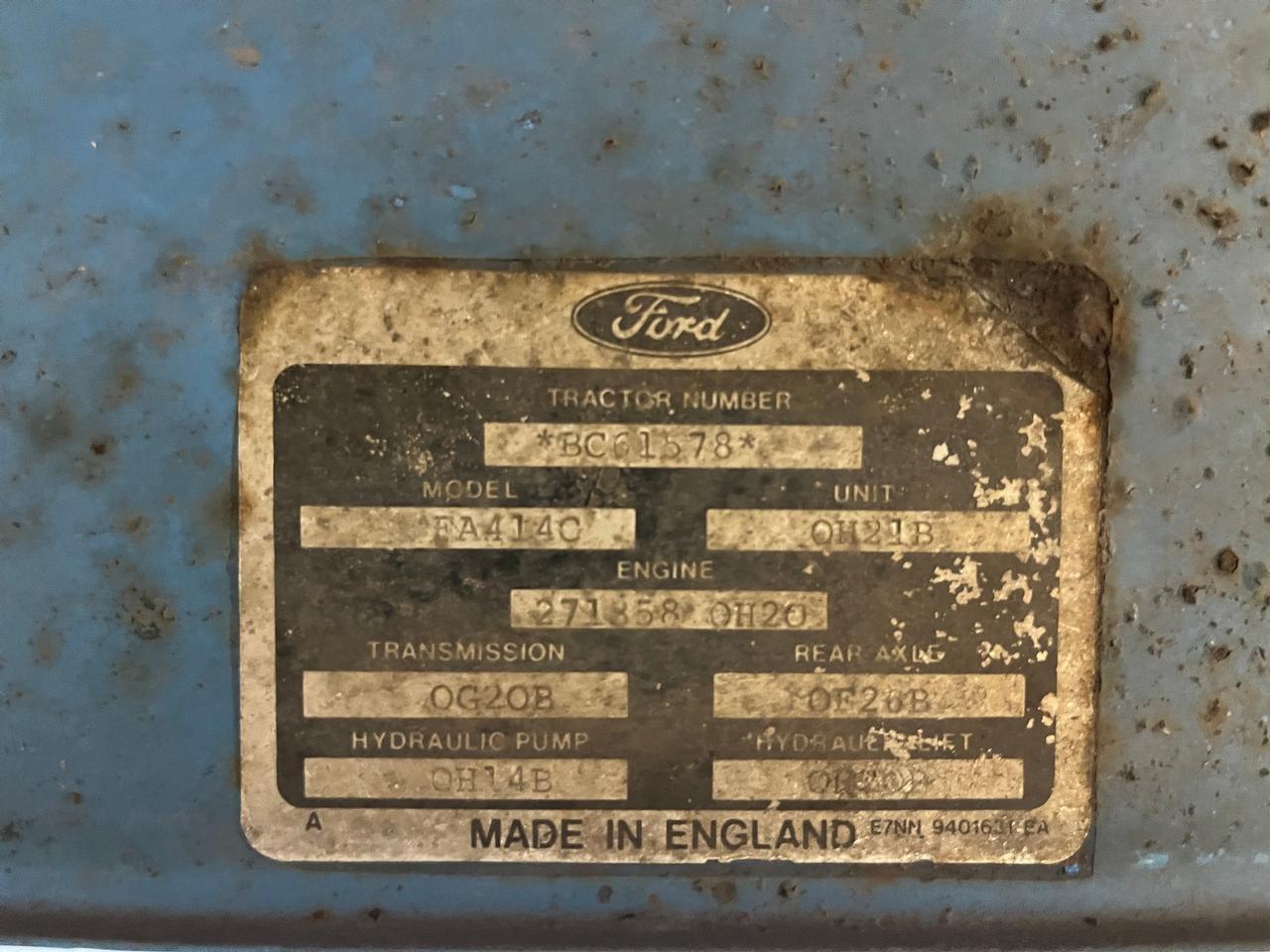 Ford 6610 Tractor