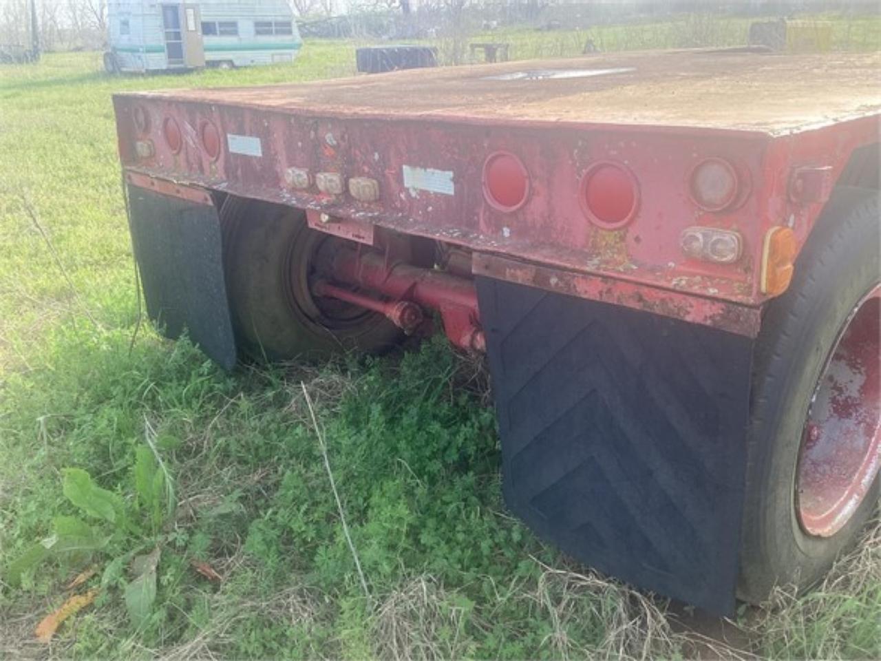 2001  Shop Built Tri-Axle Low Boy Trailer