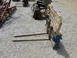 48” Skid Steer Pallet Forks