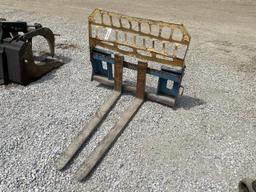 48” Skid Steer Pallet Forks