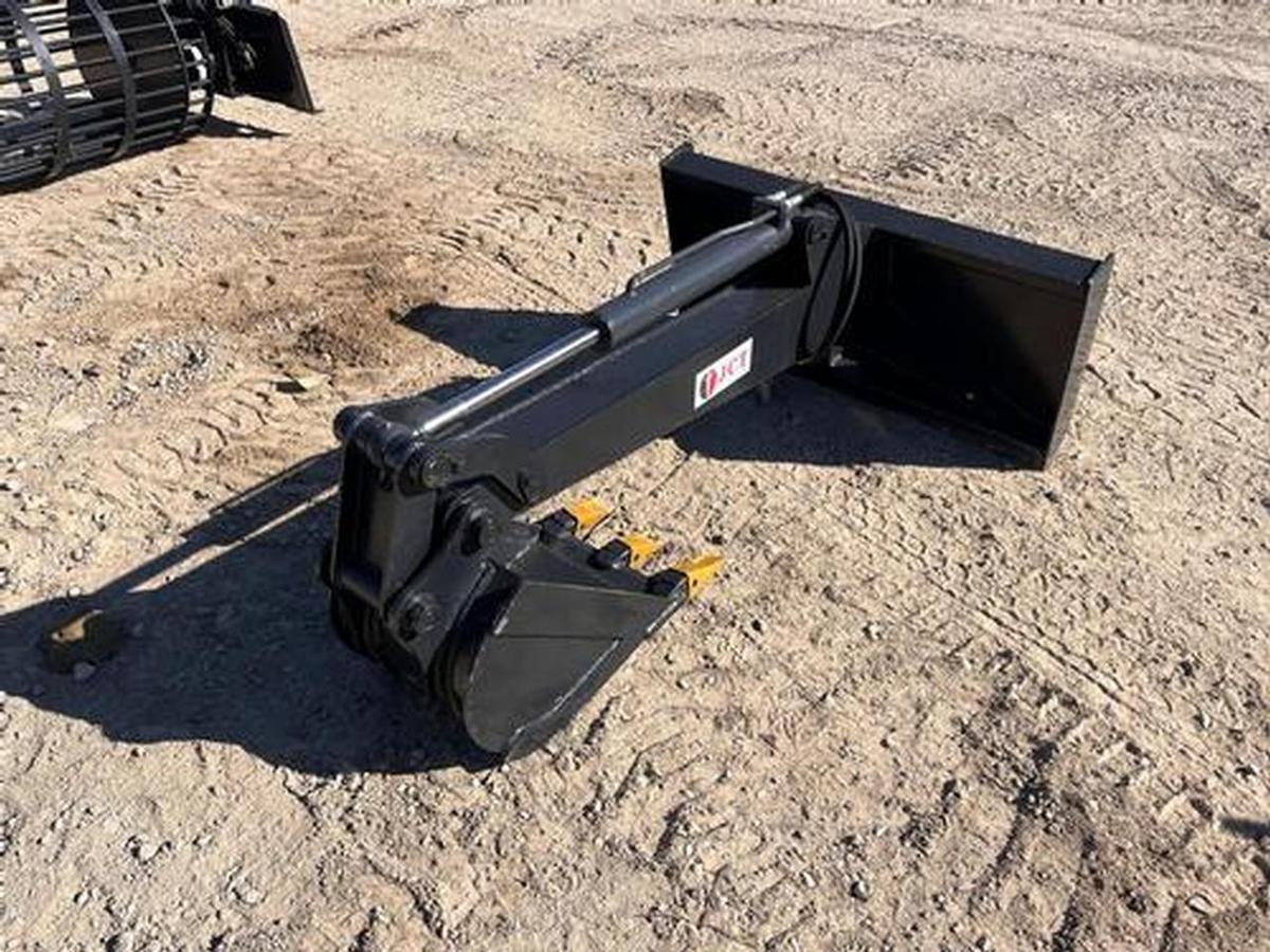 JCT Skid Steer Backhoe Attachment