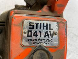 Stihl 041 AV Chainsaw