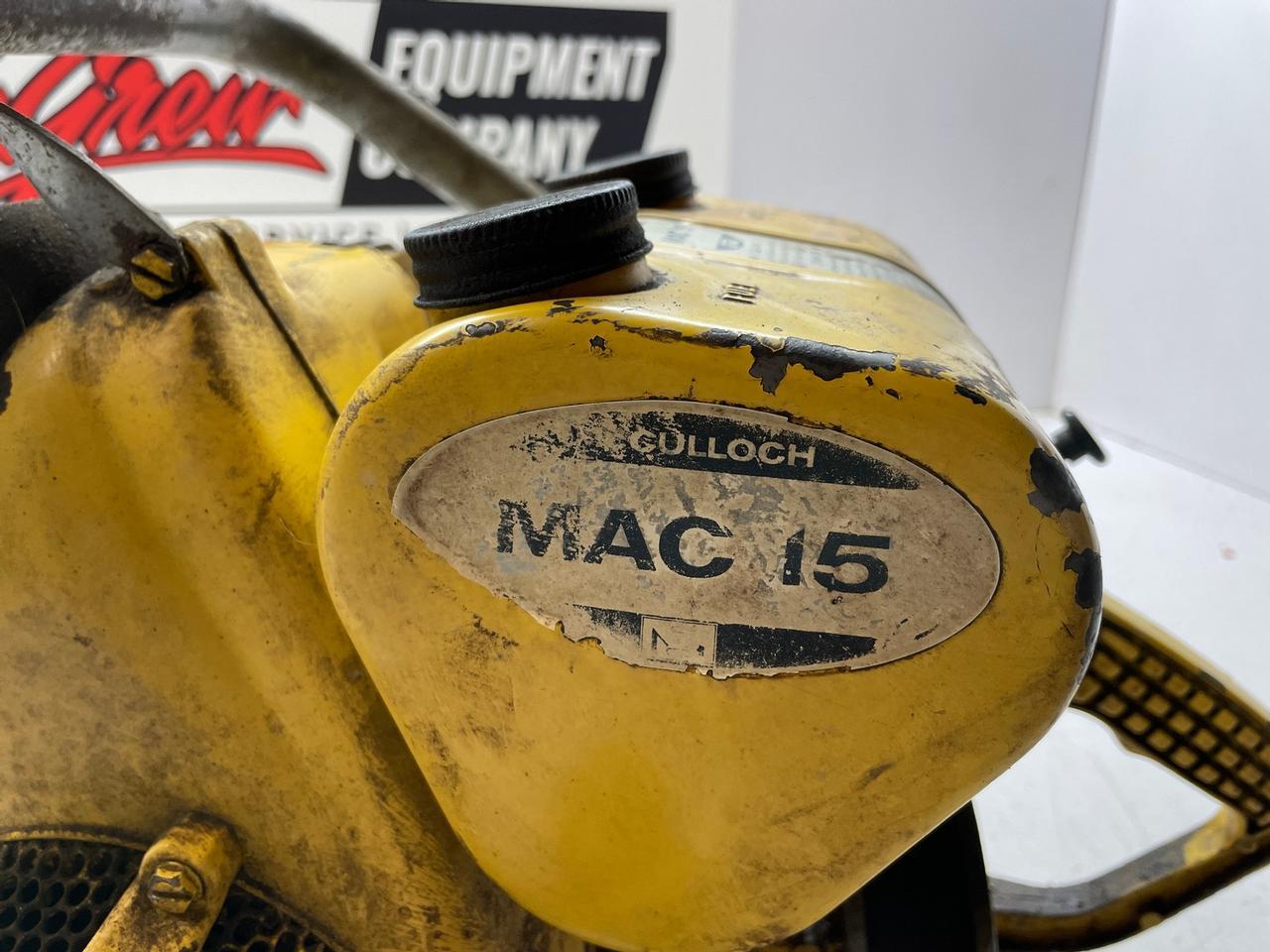 McCulloch Mac 15 Chainsaw