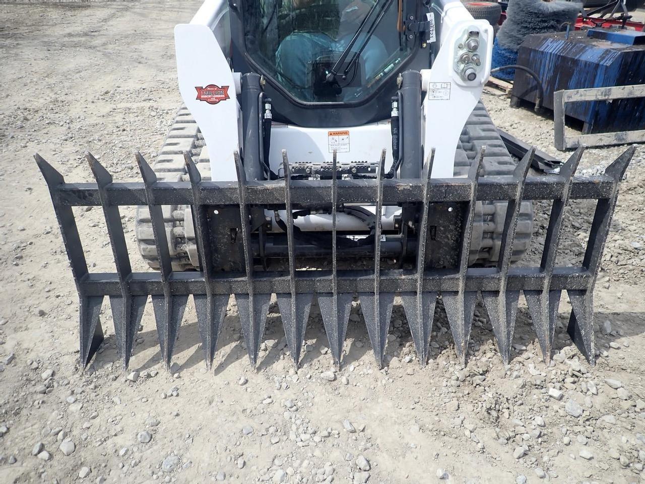 Wildcat 86" Skid Steer Root Rake