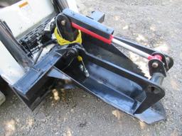 Wildcat Skid Steer Stump Bucket with Grapple