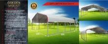 Golden Mountain 20'x20' Classic Steel Carport