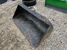 62” Skid Steer Bucket