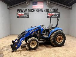 New Holland TC45DA Tractor with Loader