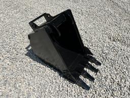18" X-Change Bucket For A Bobcat Excavator