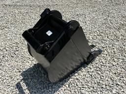 18" X-Change Bucket For A Bobcat Excavator