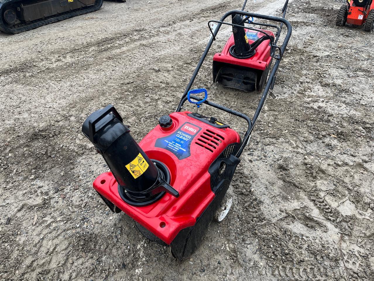 Toro 721R Walk Behind Snow Blower