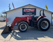 Case IH MX100 Tractor with Loader