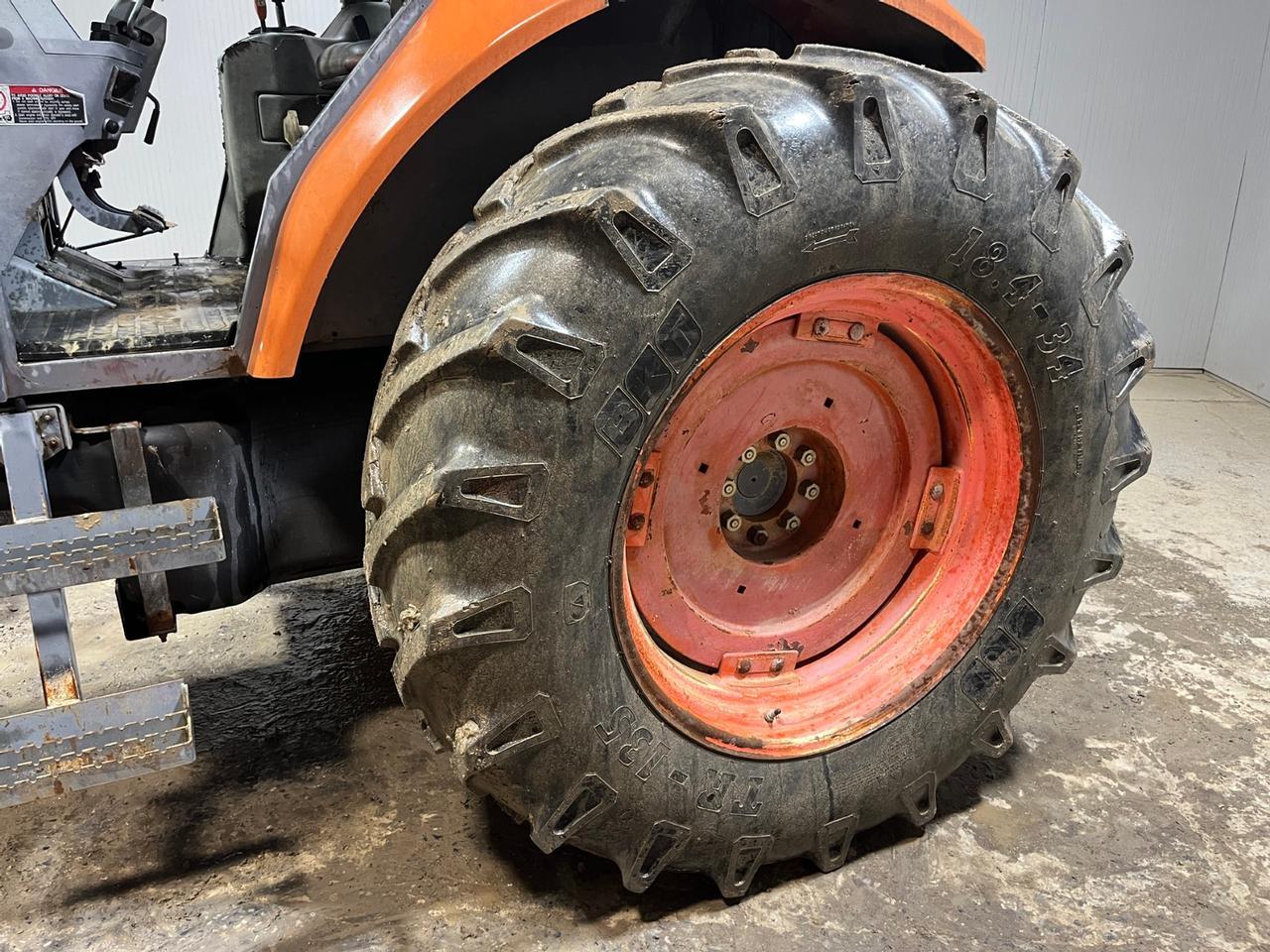 Kubota M105X Tractor with Cab