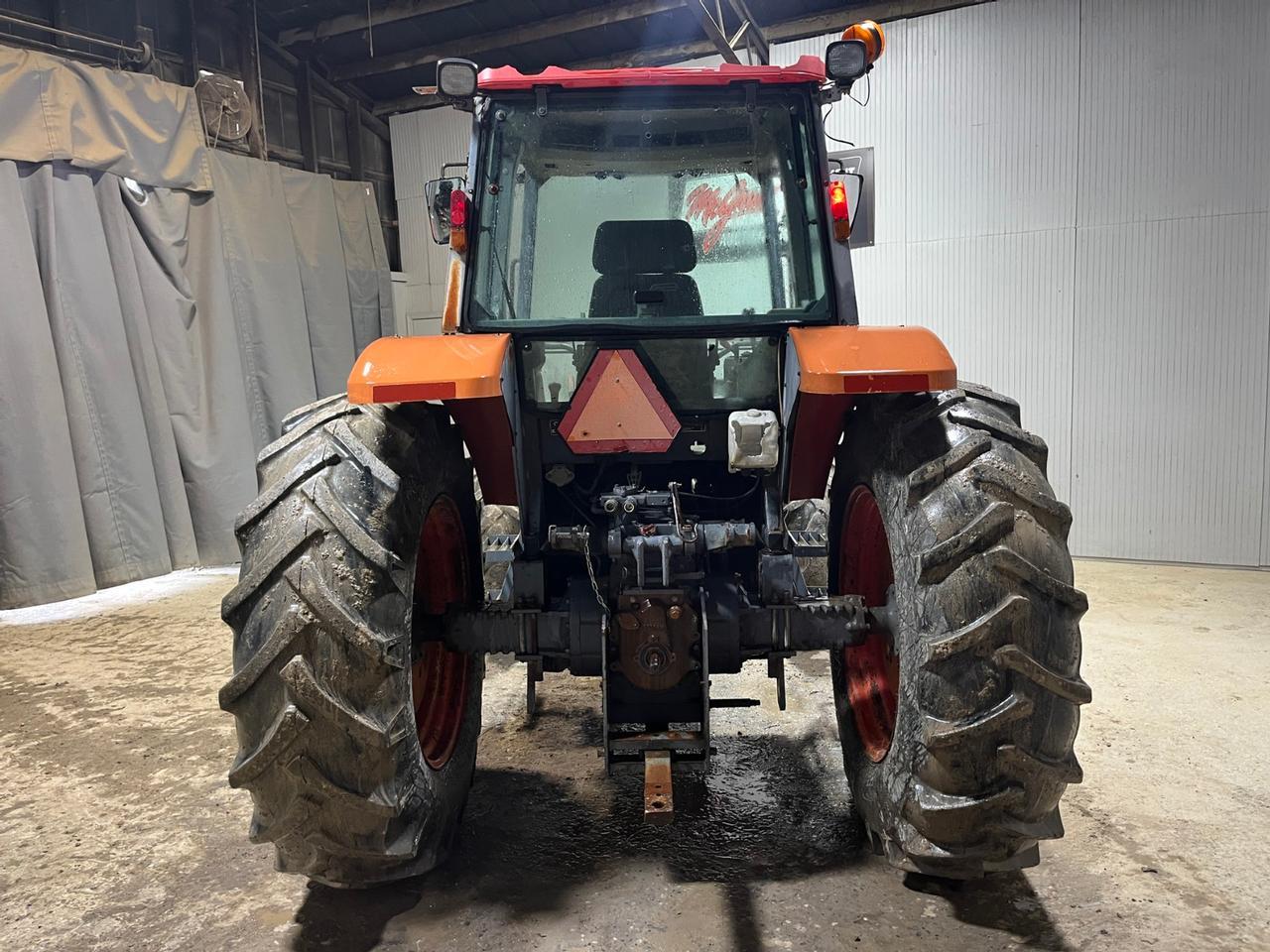 Kubota M105X Tractor with Cab