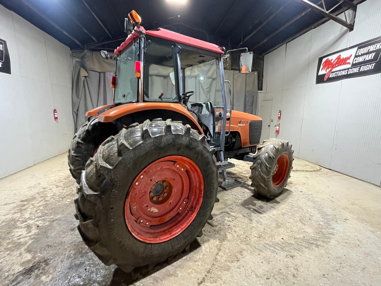 Kubota M105X Tractor with Cab