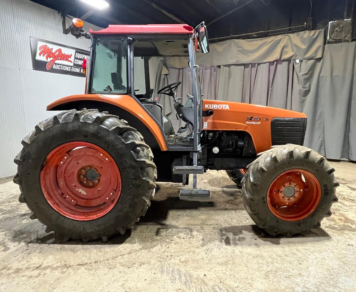 Kubota M105X Tractor with Cab