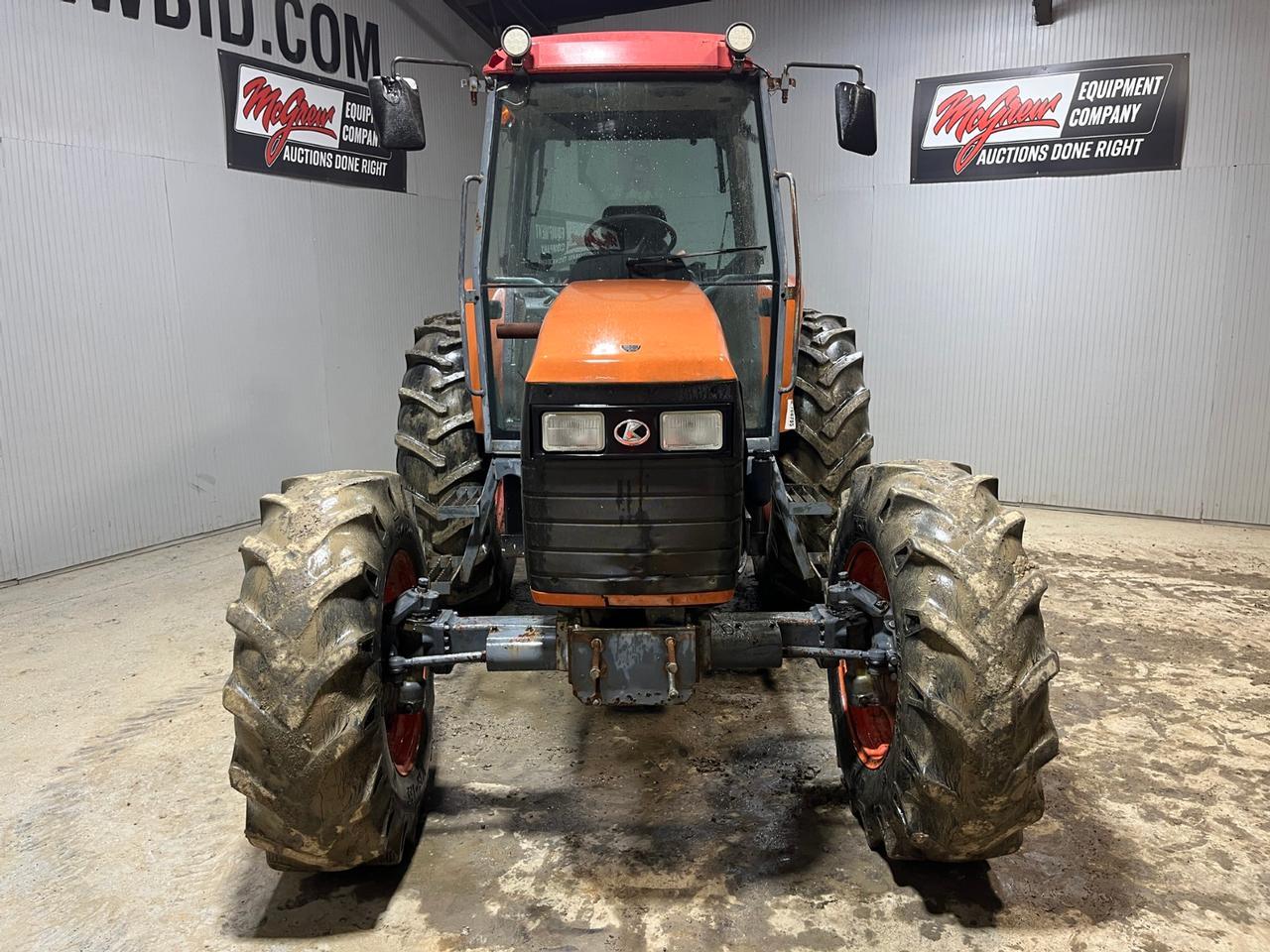 Kubota M105X Tractor with Cab