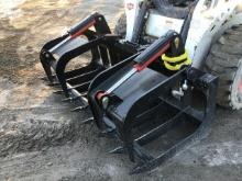 Wildcat 72" Heavy Duty Skid Steer Root Grapple