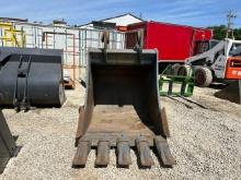 Doosan 48" Excavator Tooth Bucket