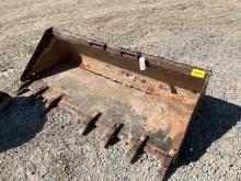 Bobcat 80" Skid Steer Tooth Bucket