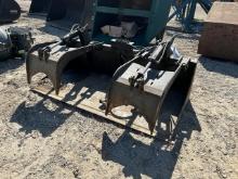 Skid Steer 72" Grapple Bucket