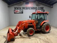 Kubota L6060 Tractor with Cab and Loader