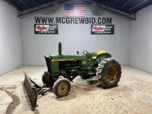 John Deere 1010 Special Tractor with Blade