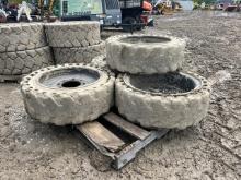 Solid Skid Steer Tires