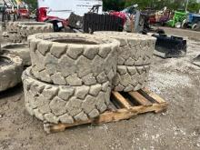 Solid Skid Steer Tires