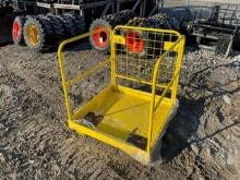 Pallet Fork Mount Safety Basket