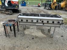 Grill with Burner