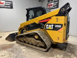 2016 Caterpillar 289D Skid Steer Loader