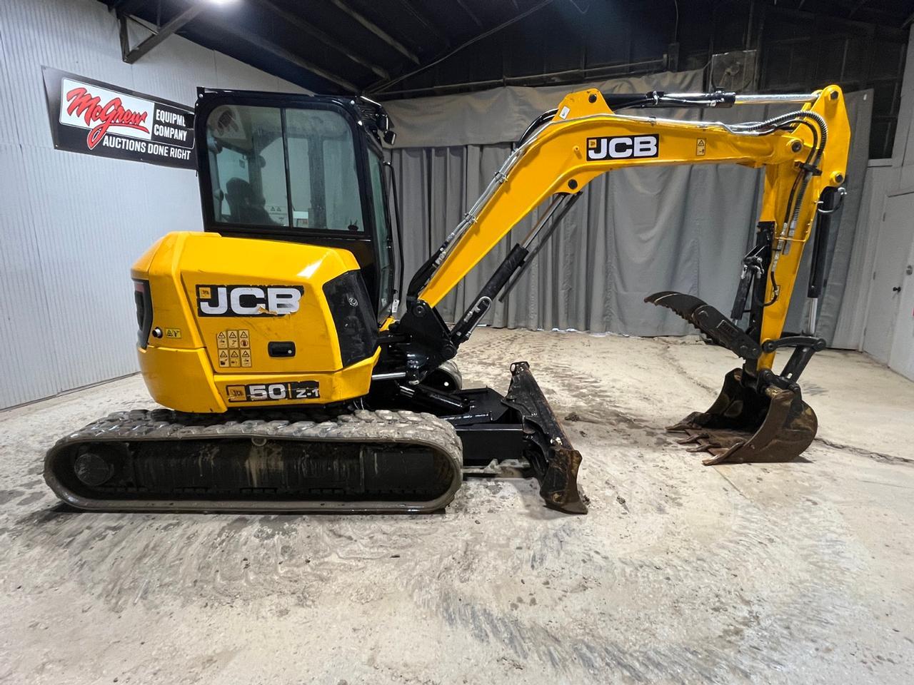 2023 JCB 50Z-1 Mini Excavator