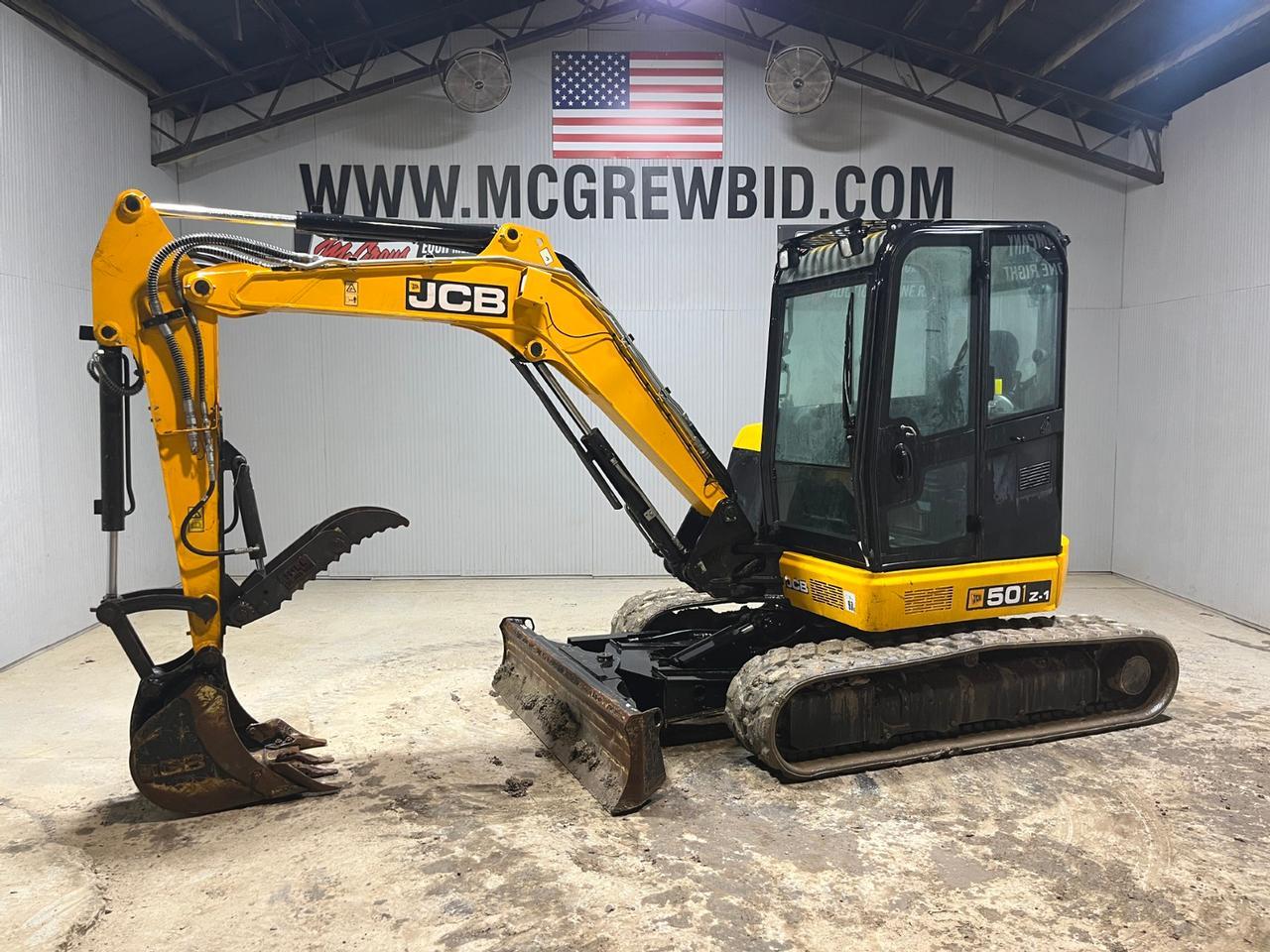 2023 JCB 50Z-1 Mini Excavator