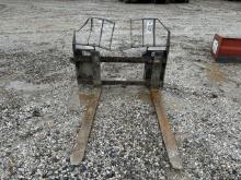 Land Pride 48” Skid Steer Pallet Forks