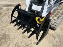 Wildcat 68" Skid Steer Root Rake Grapple