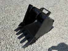 24" X-Change Bucket For A Bobcat Excavator