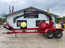 Dion 1000 Harvester Dual Axle with 12' Pick Up Head