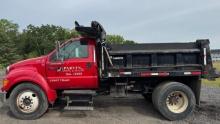 2005 Ford F650 S/A Dump Truck