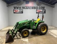 John Deere 4600 Tractor Wh/ Loader