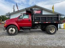 2005 Ford F650 S/A Dump Truck