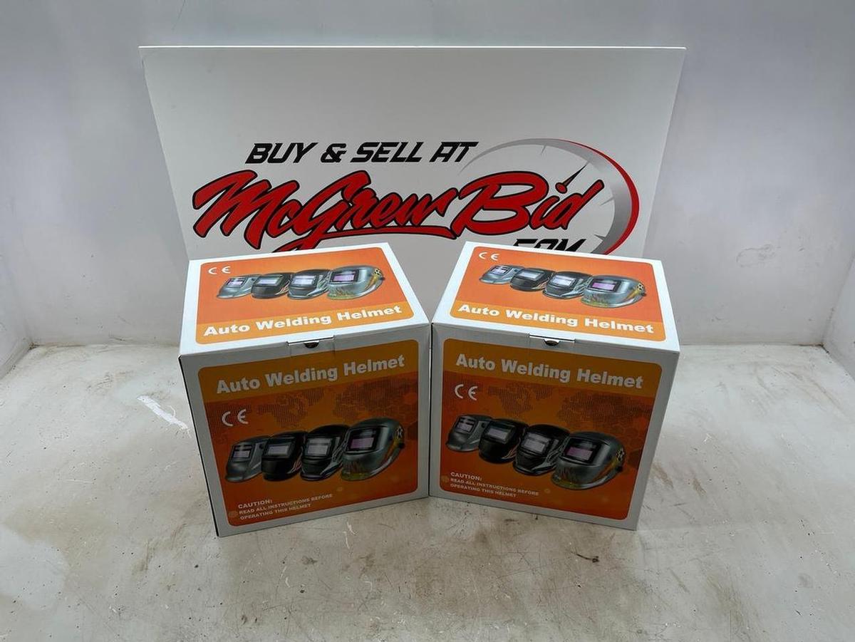 Pair of Welding Helmets