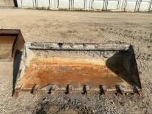 Bobcat 72" Skid Steer Tooth Bucket