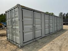 40' Multi Door Sea Container