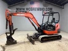 2017 Kubota KX040-4R1A Mini Excavator