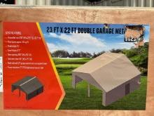 23' x 22' Double Garage
