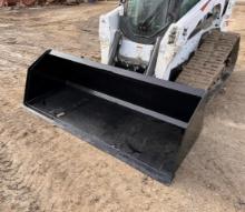 96" Skid Steer Snow/Material Bucket