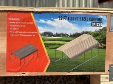 12' x 20' Steel Carport