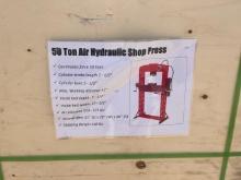 50 Ton Air/Hydraulic Shop Press