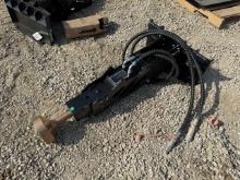 Mini Skid Steer Post Driver